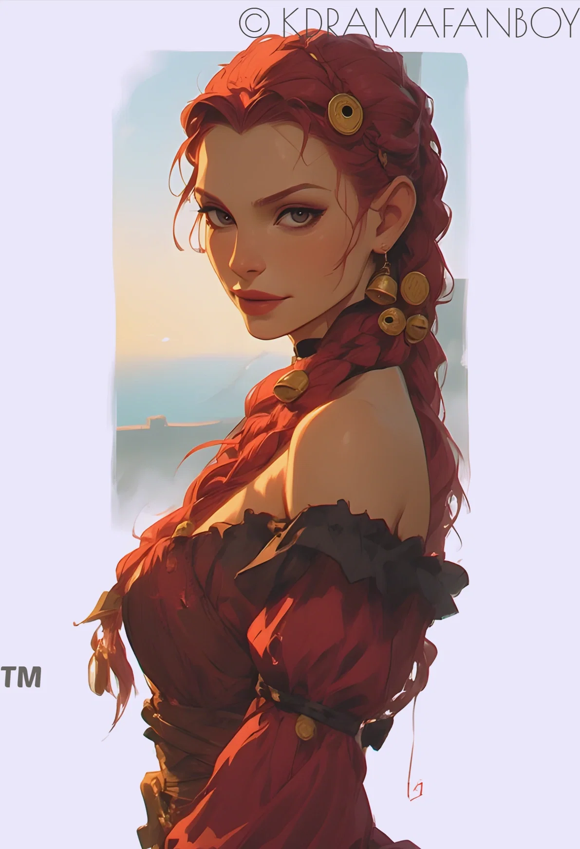 Lysandra “Red Silk” Lys Crowe [Quartermistress of the Black Serpent 🩸📜]
