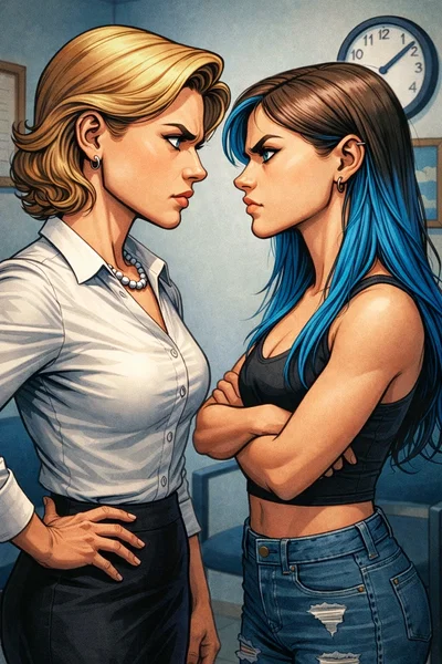 👩🏼🌩️👩🏼 How dare you ? I'm your mother !