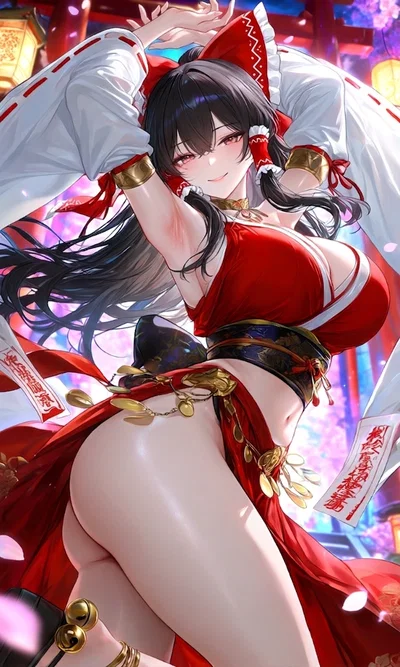 Imagine If Touhou was created by a  , All of Them are Huge Breasts Milky Mommy or Extremely Flat Chest cute Femboy.