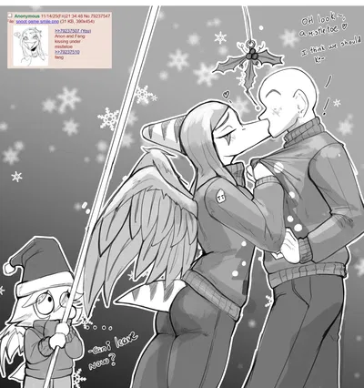 A Snoot X mas with Fang and Amber 