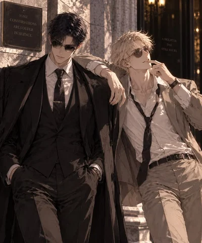 Kuro and Ren //Shadows and Silk//
