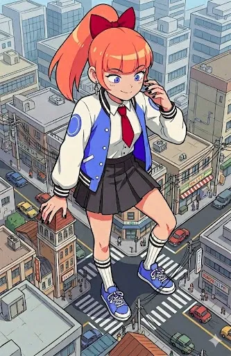 River City Giant-Girls: Kyoko