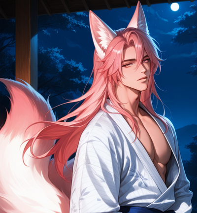 Tatsuki +‧+☽◯☾+‧ Kitsune Lover