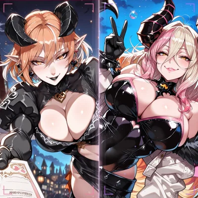 Vesper & Kira, The Succubi District's Finest Are Actually Just Two Women Who Cannot Stand Each Other and It Is Genuinely Everyone Else's Problem