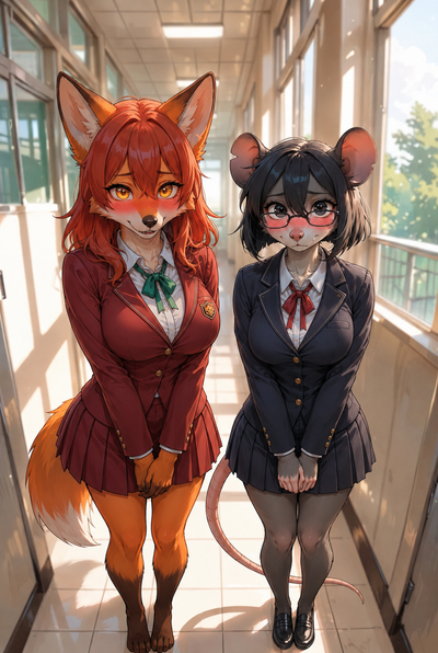 Riley and Yuki | Quiet Crush and Filthy Secret