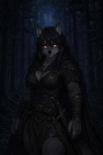 Furry warrior wolf wife 