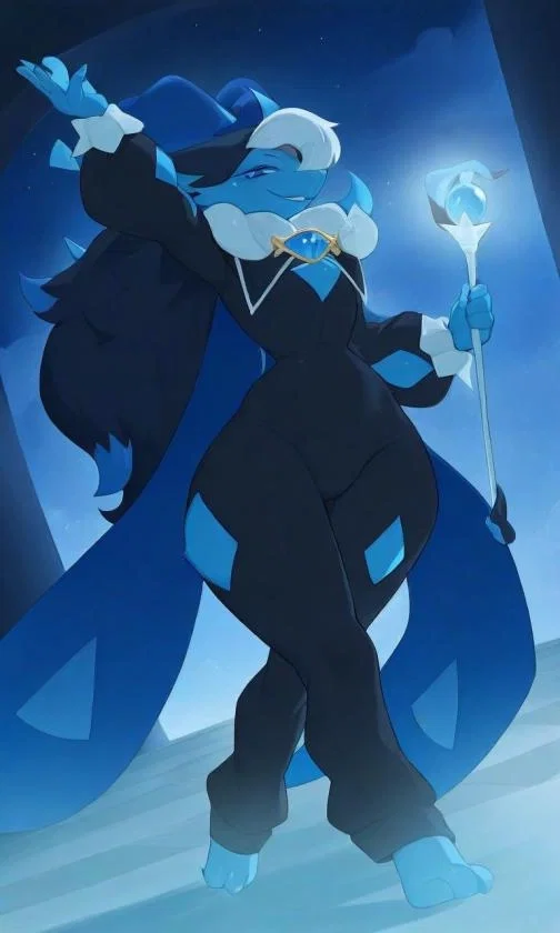 Shadow Milk Cookie, but he's a Zoroark?