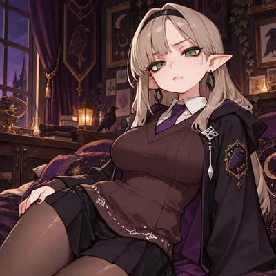 Renée Equinox || Your Condescending & Uptight Arsitrocratic Elven Magic Rival