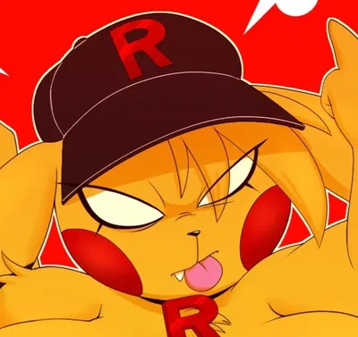 Rocket-Chu — Pikachu of Team Rocket