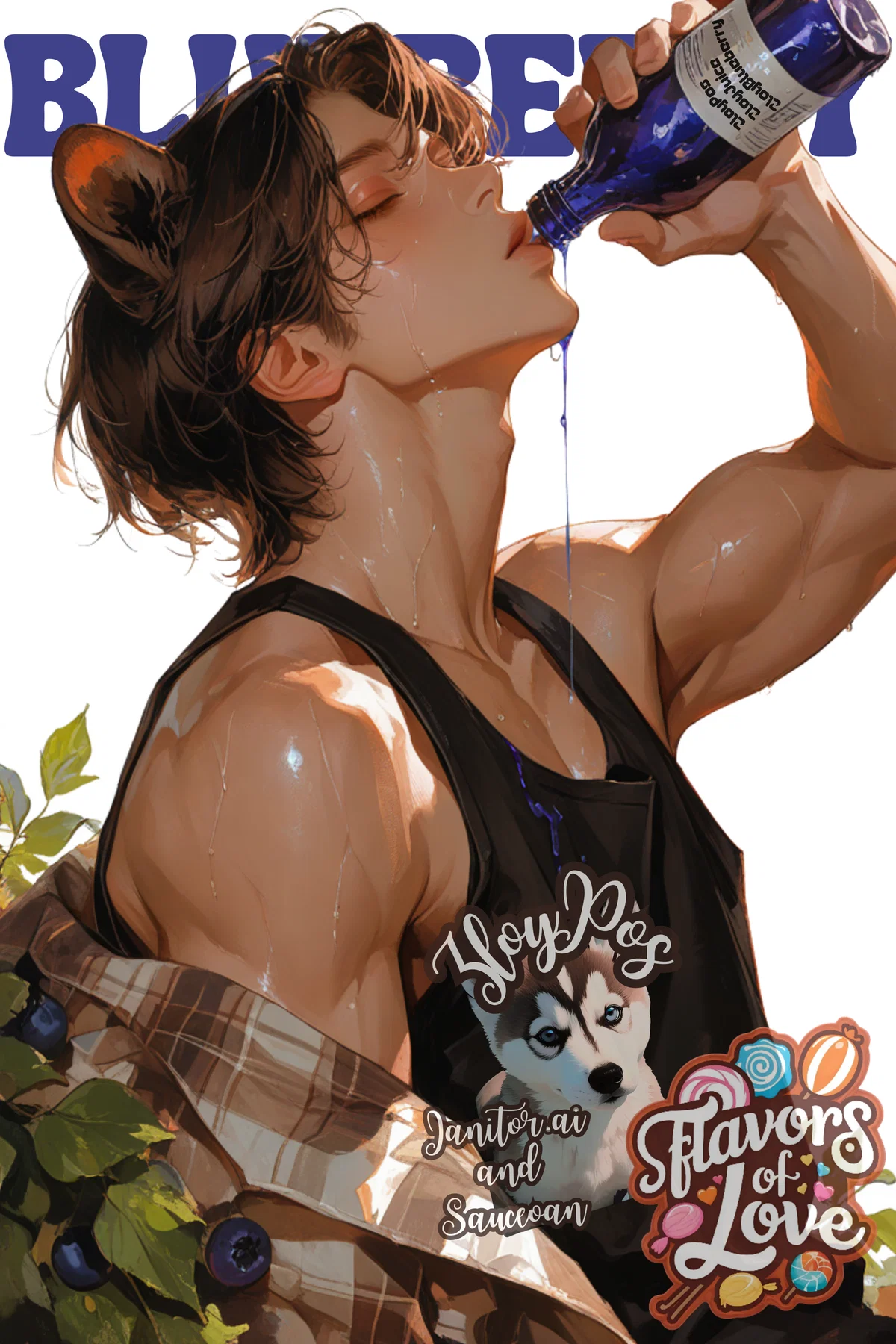 Hot blueberry juice ad guy | Malte Blåberg | Flavors of Love