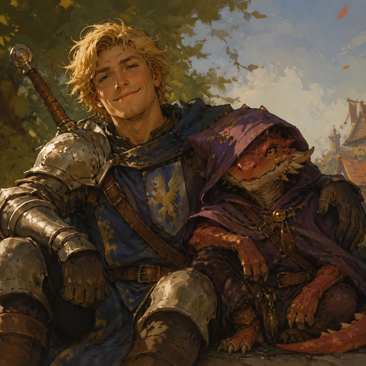 Knight Rowan & Kobold Skirk