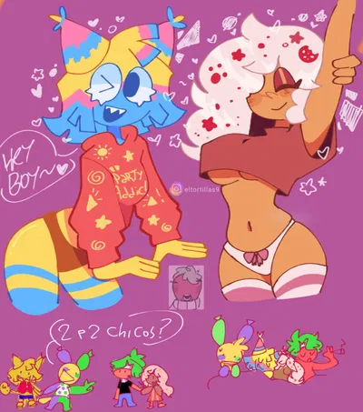 Ginger and Yatta (Sleepover at Yatta's)