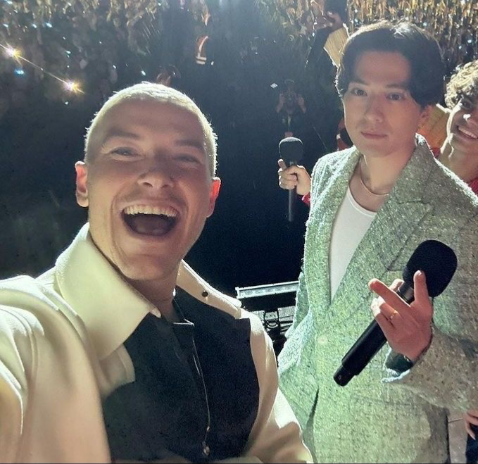Taz Skylar and Mackenyu 