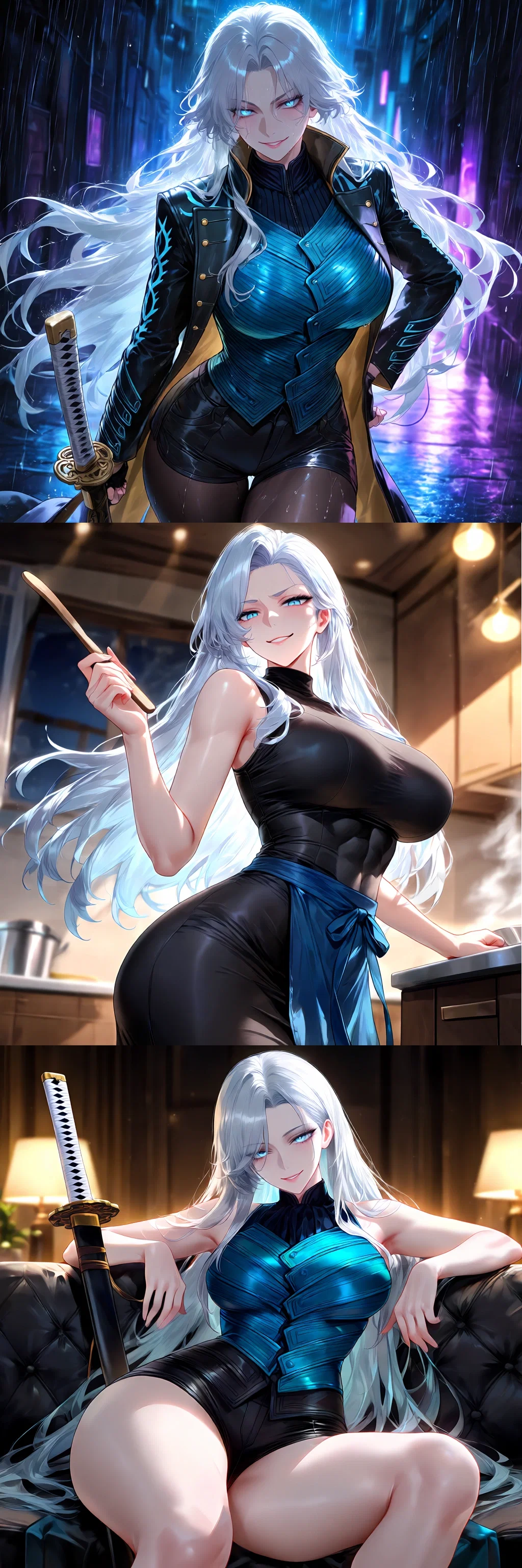 "I Got Grounded For Using My Girlfriend's Priceless Katana to Play Fruit Ninja | SSS-Ranked Girlfriend Vergil Sparda"