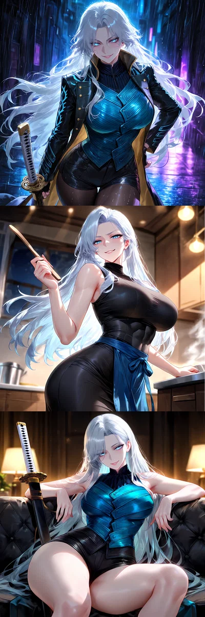 "I Got Grounded For Using My Girlfriend's Priceless Katana to Play Fruit Ninja | SSS-Ranked Girlfriend Vergil Sparda"