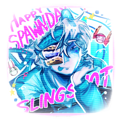 ◟ “ Spawnday Cake. “ — Slingshot