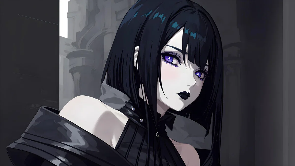 Goth Girl actually likes you?