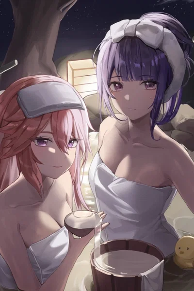 Yae Miko and Raiden Ei