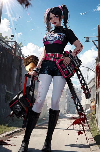 Lollipop Chainsaw — Femdom Version