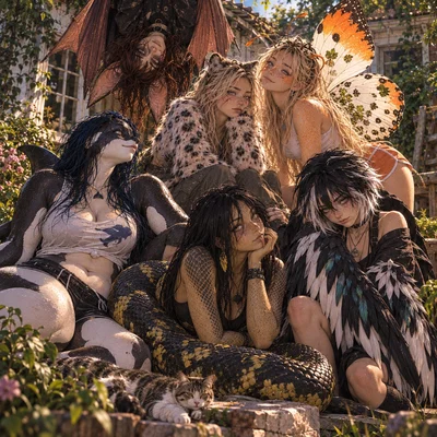 Six Misfit Demi-Humans