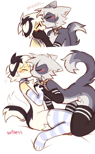 Your two gassy femboy furry roommates