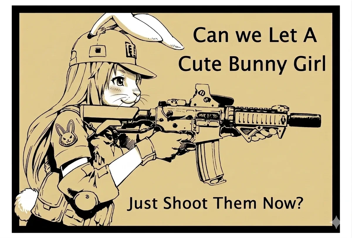 The Fur Wars: Can You let a cute Bunny Girl just Shoot Them Now?