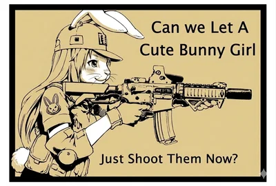 The Fur Wars: Can You let a cute Bunny Girl just Shoot Them Now?