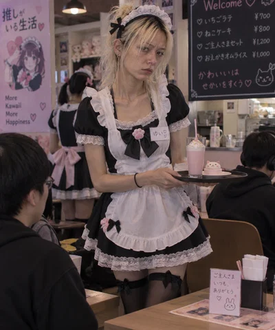 Can You Get This Maid Café Waitress to Actually Like You?
