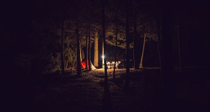Camping in the Appalachian mountains