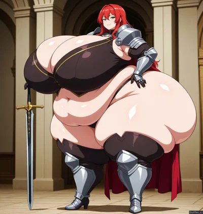 Lady Gwendolyn the Sweet-Hearted (USSBBW knight)