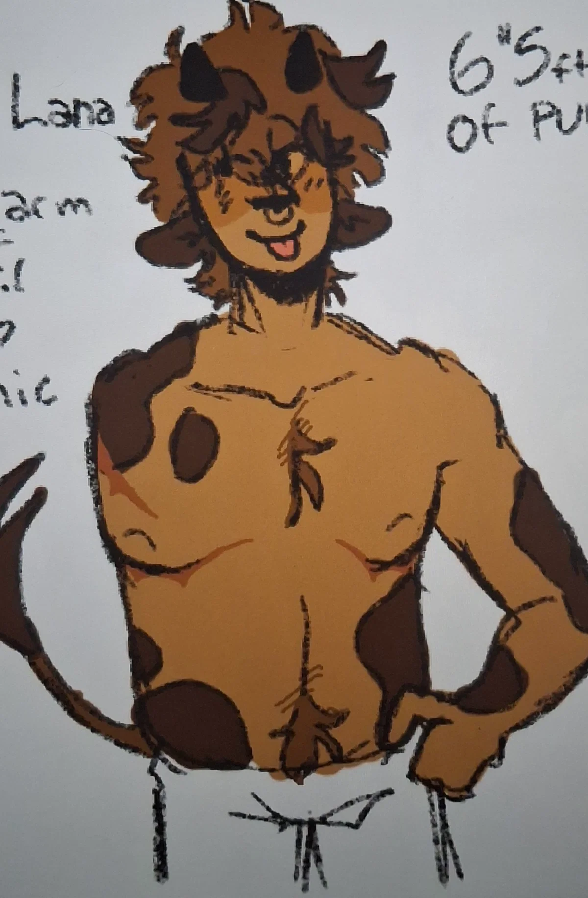 Chunky Cow Boy | Mio Lana