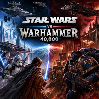 Star wars vs Warhammer (based on the fan series by AFanWithTooMuchTime) 