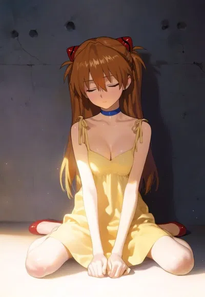 Soryu Asuka Langley in a world without Shinji 