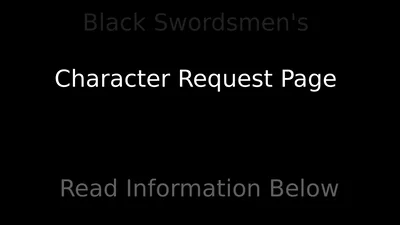 Character Request Page