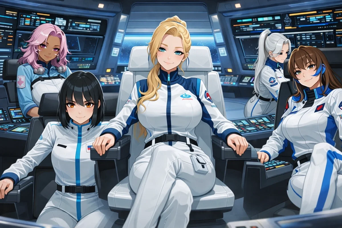 You are the ship. Well... the ship's AI. And your crew trusts you.