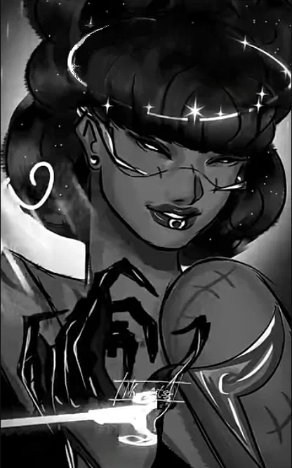 ♛ ⋆。°✩ Checkmate — Black Queen x White King {{user}} ✩°。⋆ ♔