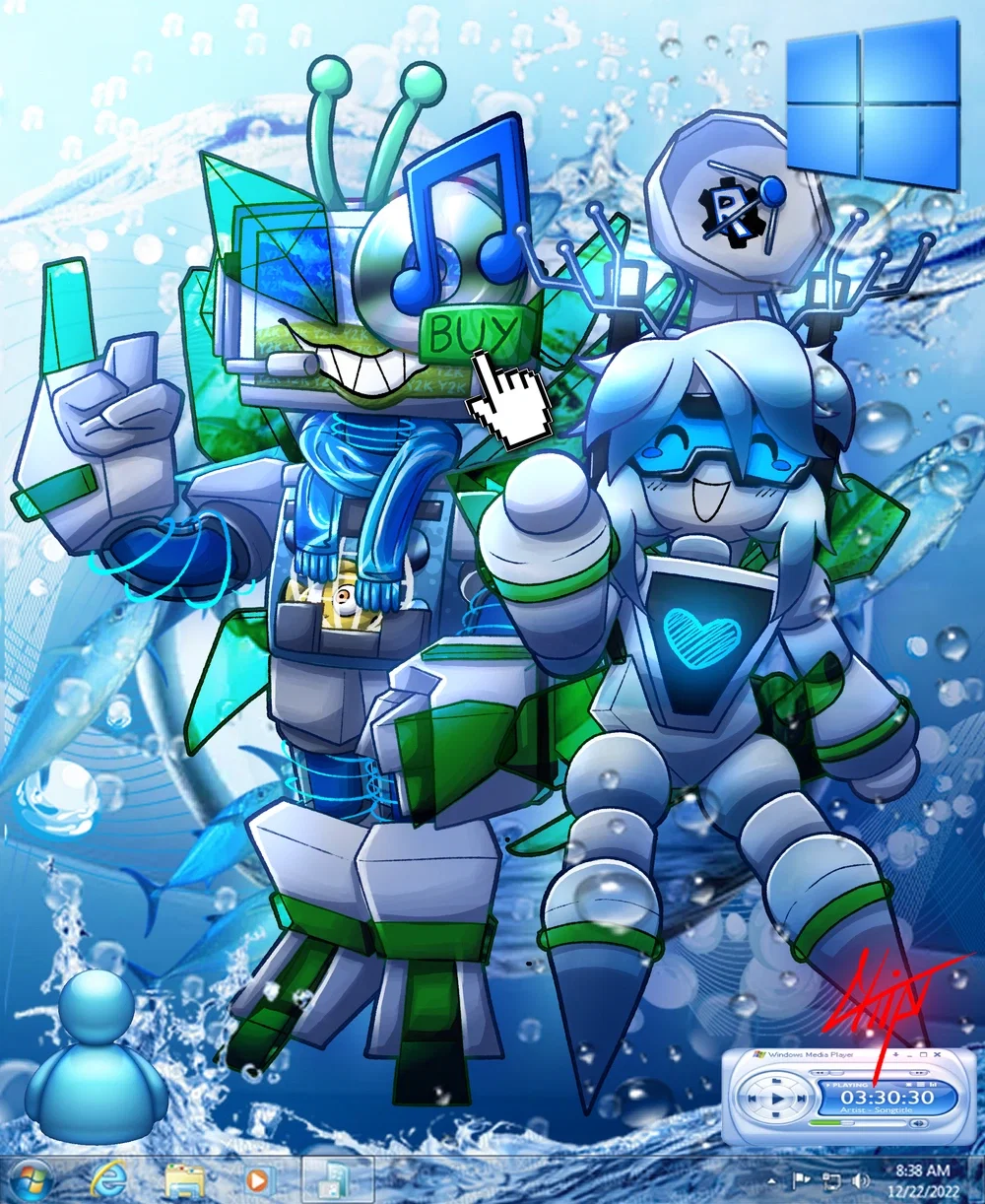 ||• 🪽Aeroware and Bubble Girl🫧 •|| 