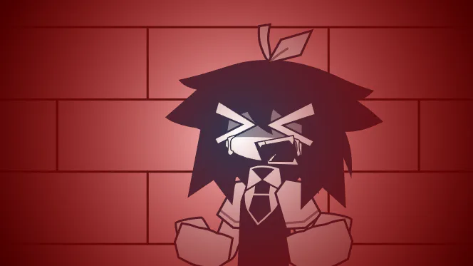 Abbie but you beat him up.