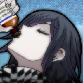 Kokichi but he's drunk and you have to take care of him