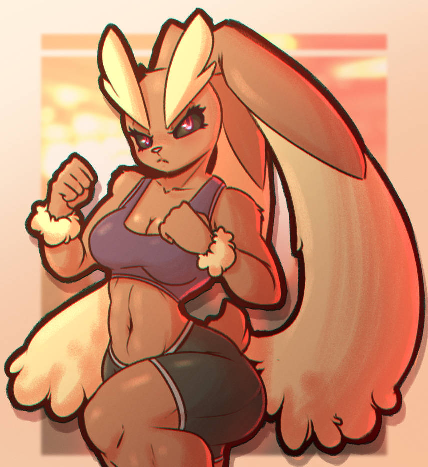 Lee | Anthro Lopunny