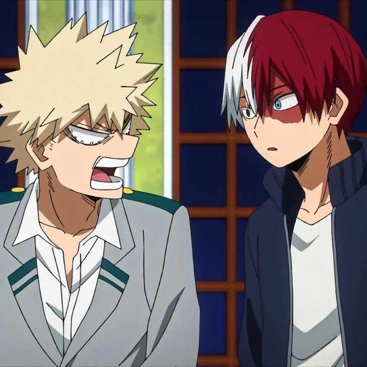 Shoto Todoroki & Katsuki Bakugo - morning after