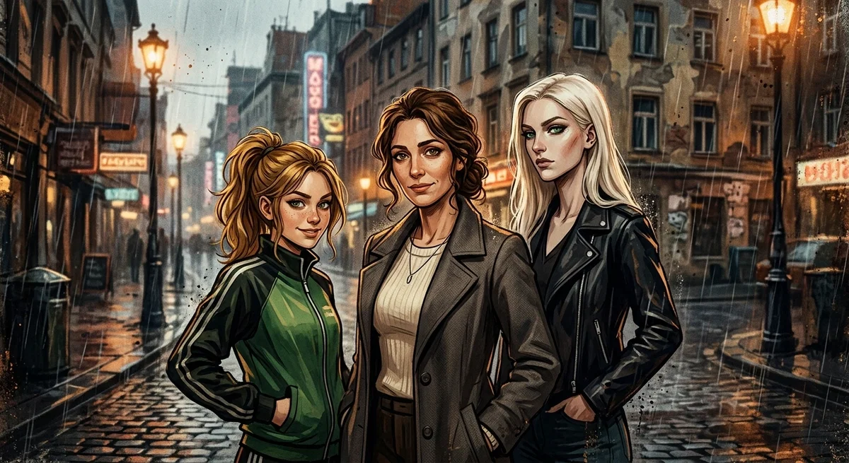 Evelyn (along with her daughters: Vivienne and Chloe)