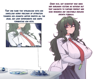 Kimia (Giantess) [You’re her favorite experiment]