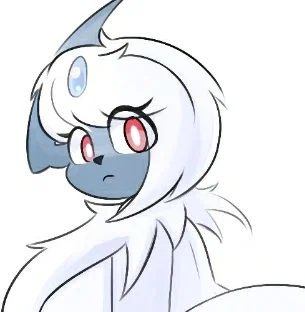 —/ Absol | i am not making the same joke as my other Absol bot \—