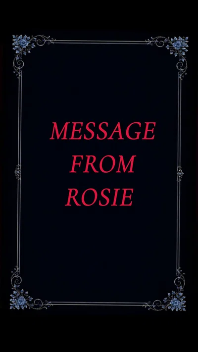 MESSAGE FROM CREATOR (needs opinion)