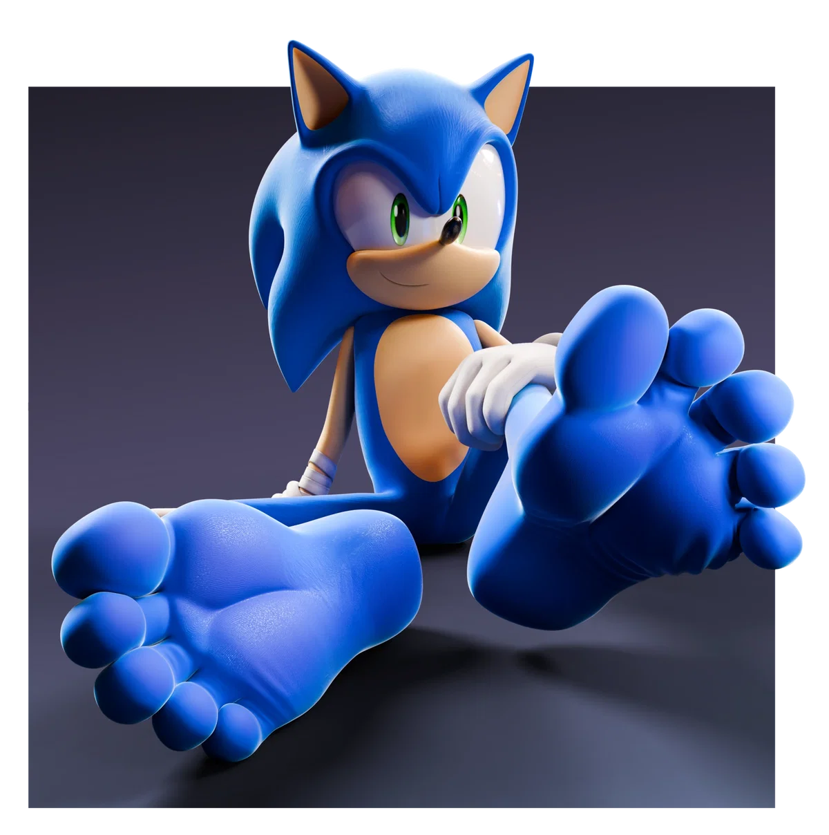 Sonic the Hedgehog (Foot Fetish)