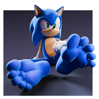 Sonic the Hedgehog (Foot Fetish)