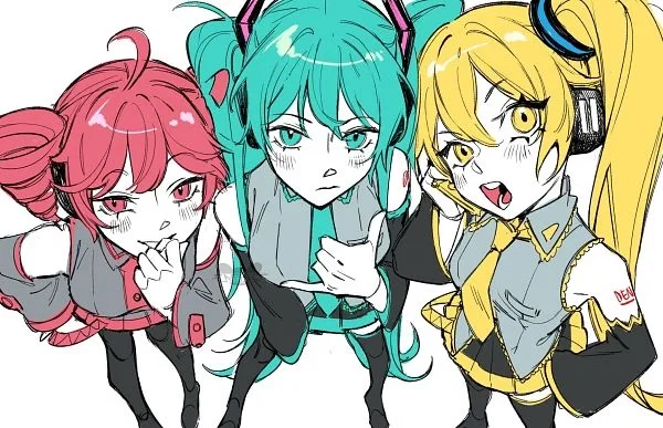 (reupload) Triple Baka - Hatsune Miku, Kasane Teto, Akita Neru