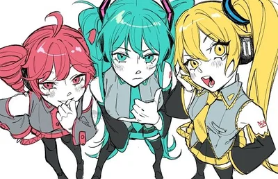 (reupload) Triple Baka - Hatsune Miku, Kasane Teto, Akita Neru
