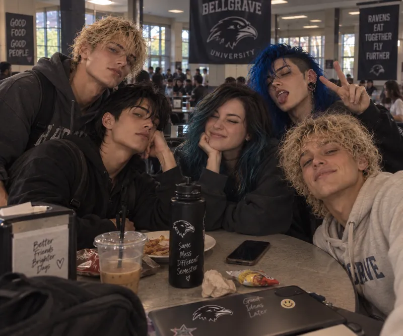 The Bellgrave Experience (combined profile bot for 4 college students: Cam, Kian, Gabby and Kayden)